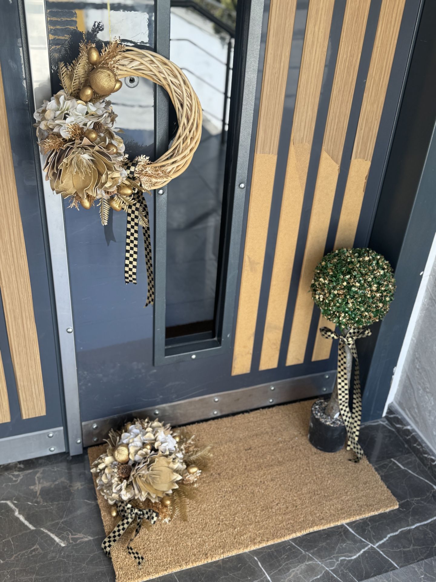 Yeni Gold 3 Parça Paspas Set