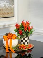 3 Parça Kabak Set Turuncu Kokinalı