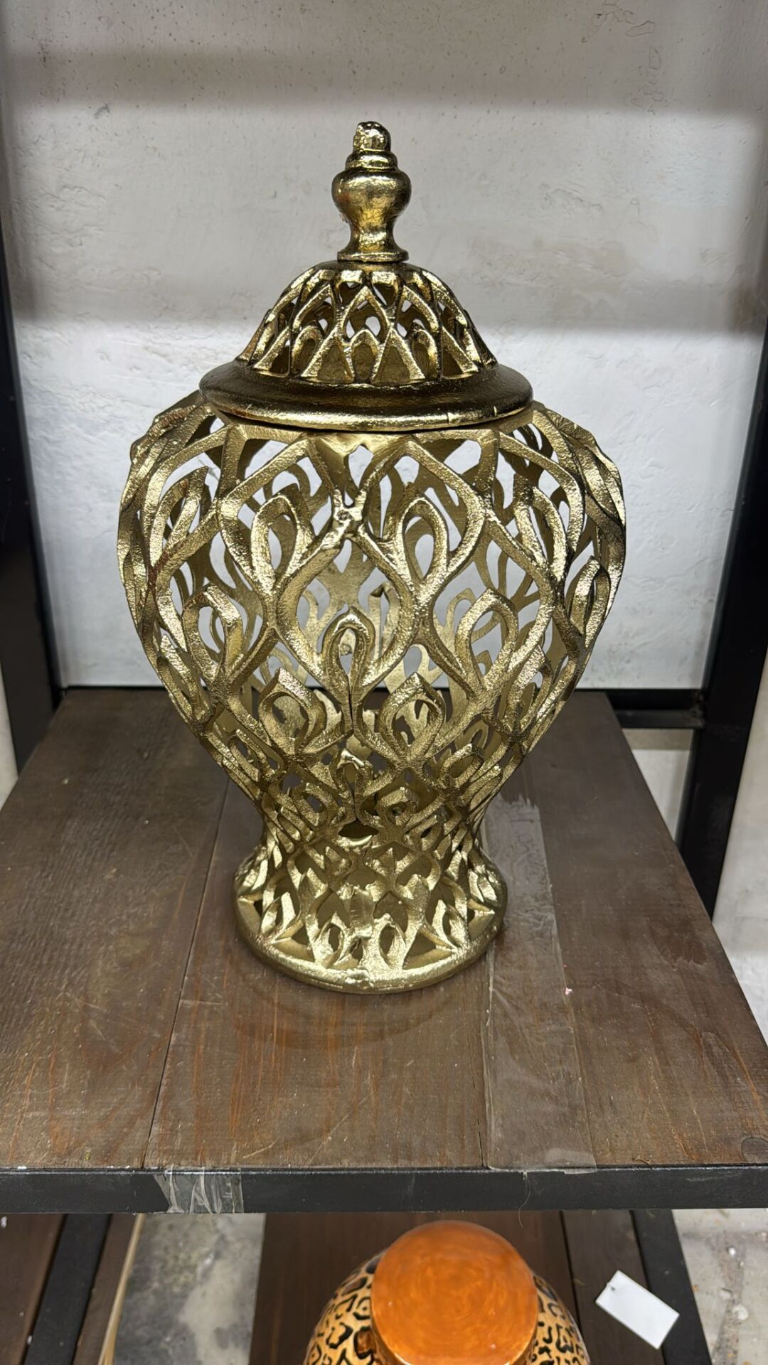 Delikli Döküm Küp Küçük/GOLD