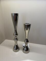 İthal İkili Gümüş Şamdan No:3