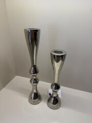 İthal İkili Gümüş Şamdan No:3