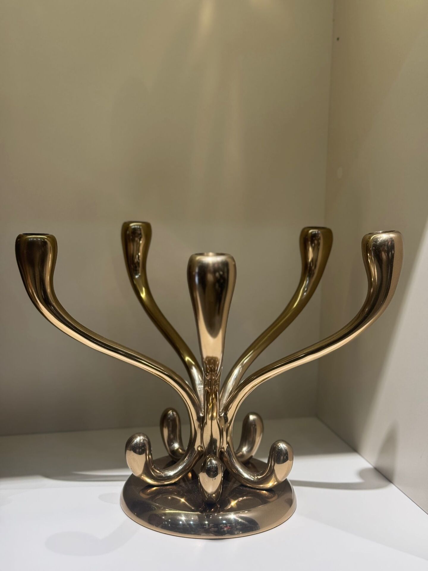 Yeni Sezon İthal 5 Kollu Döküm Şamdan