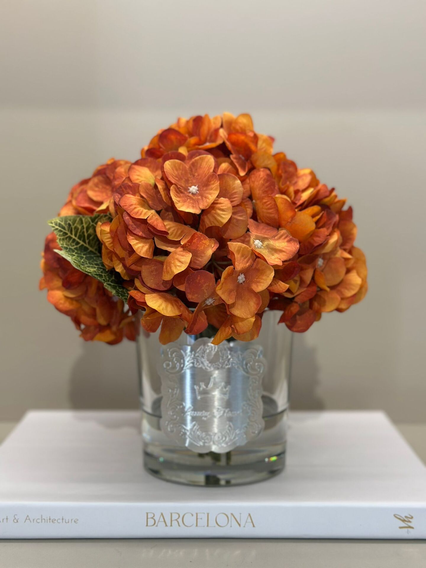 Ortancalı Lüks Vazo(Gümüş Plaka)