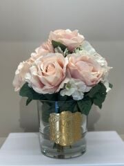 Güllü Lüks Vazo Orta Boy