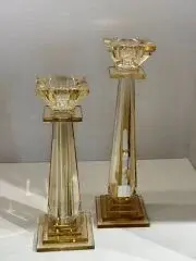 İkili Kristal Şamdan Bal