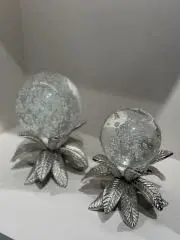 İkili Yapraklı Küre Gümüş