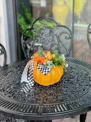 Kokinalı Sarı Kabak Dekor