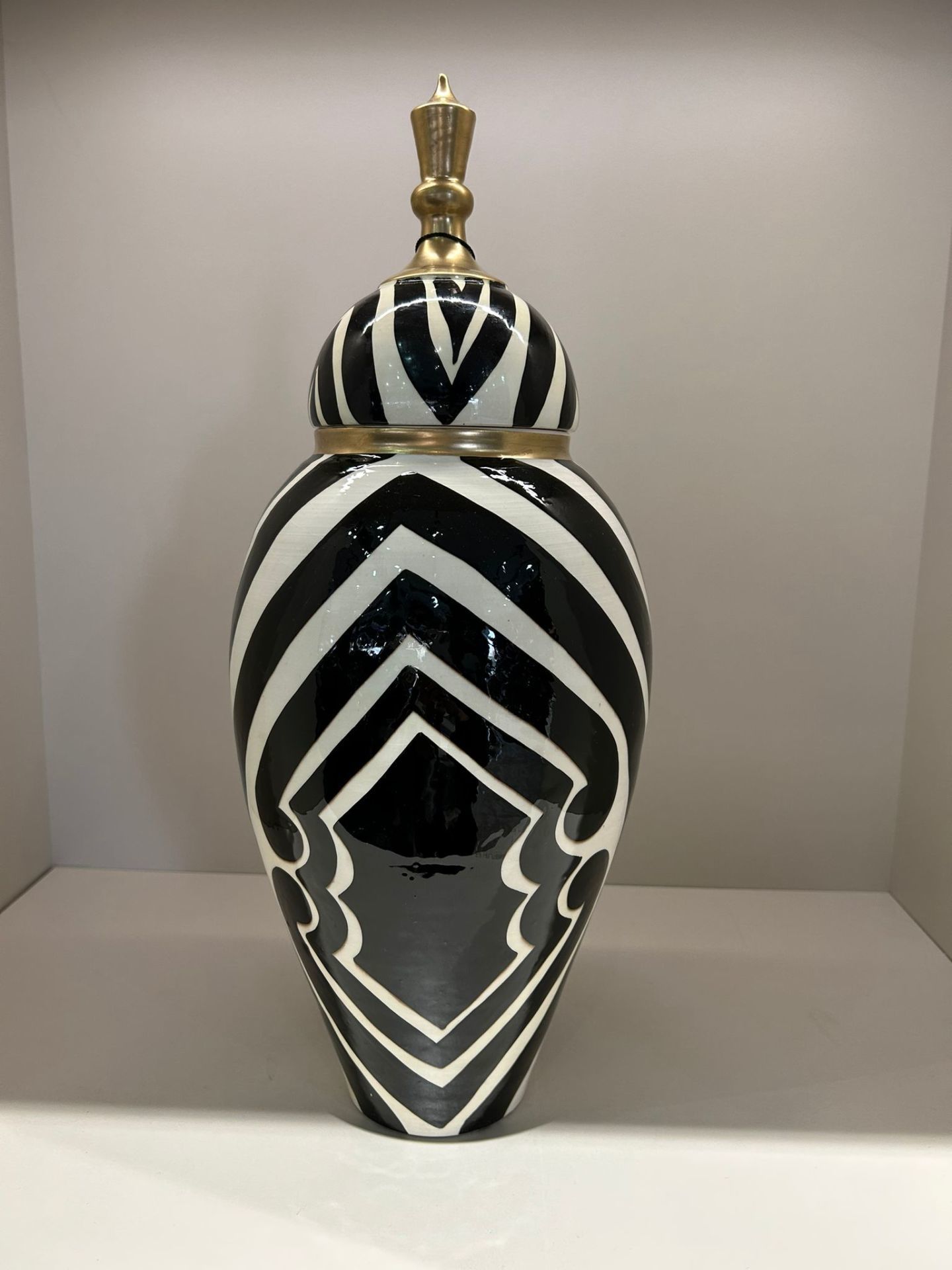 Diyagonal Desen Asil Küp Tek Küçük