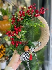 Dekoratif Kapı Çelenk 03